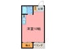 メイプルハウス 1Rの間取り