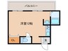 エスポワ－ル白鷺 1Rの間取り