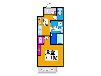 間取図 ｴﾇｴﾑｽﾜｻﾝﾄﾇﾌﾉｰｽ