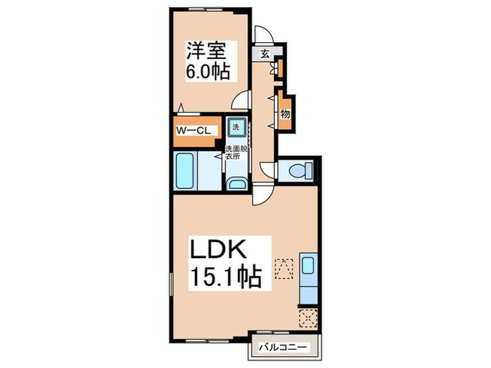 間取り図 オーク　リジェール