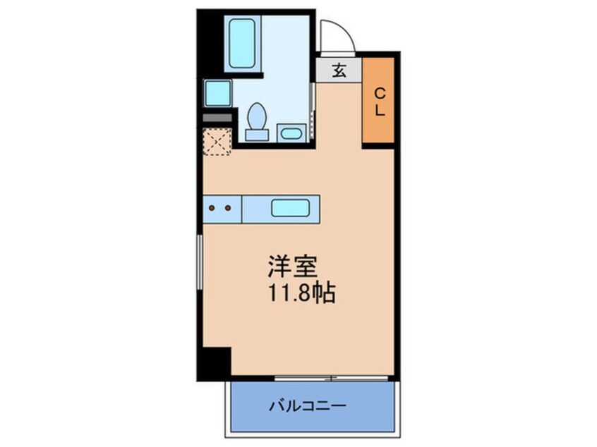 間取図 シ－ズ・アパ－トメント中之島