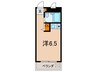 リアライズ本山 1Rの間取り