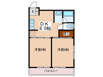 間取図 玉造レジデンス