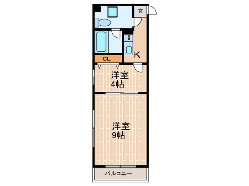 間取図 アルテシアン夙川