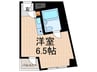 THE　CITY　鳴尾 1Rの間取り