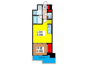 間取図 AMKレフィナード中宮