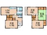 国松町戸建 4LDKの間取り