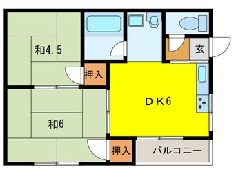 間取図 エクレ－ル