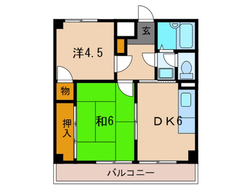 間取図 メゾンブランシュ