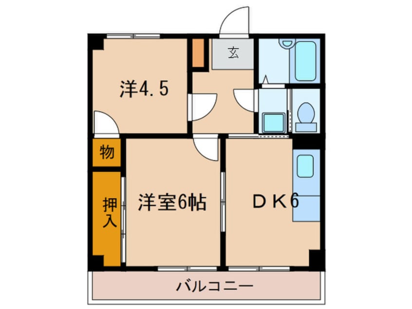 間取図 メゾンブランシュ