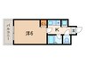 曙マンション 1Kの間取り