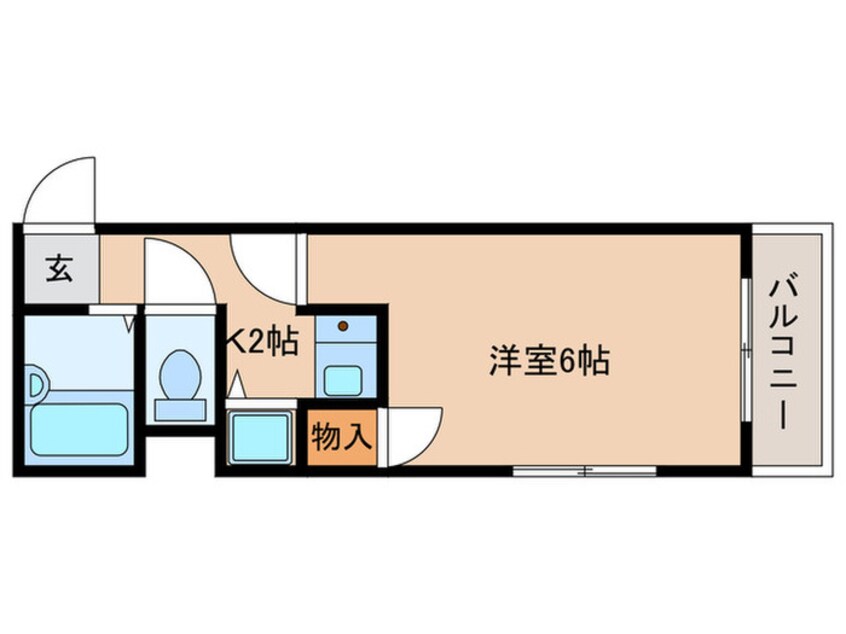 間取図 曙マンション