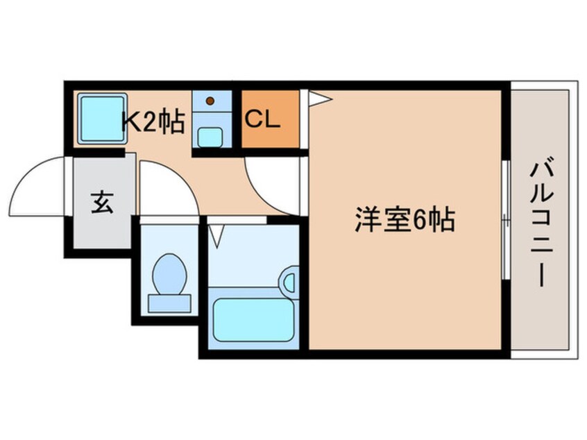 間取図 曙マンション