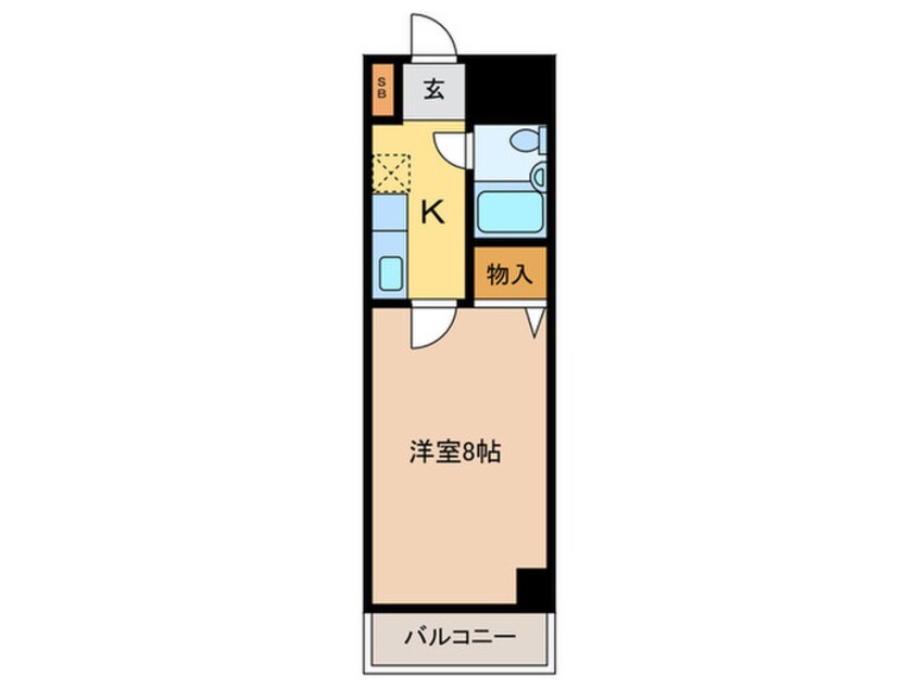 間取図 トップス祝ハイツ