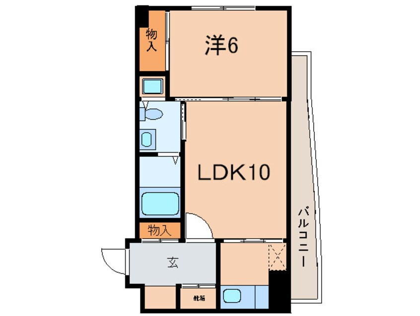 間取図 ヒルサイド北名次