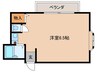 パ－クアベニュ－桜ノ宮 1Rの間取り