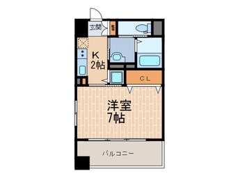 間取図 グランドスペラ－レ六甲道