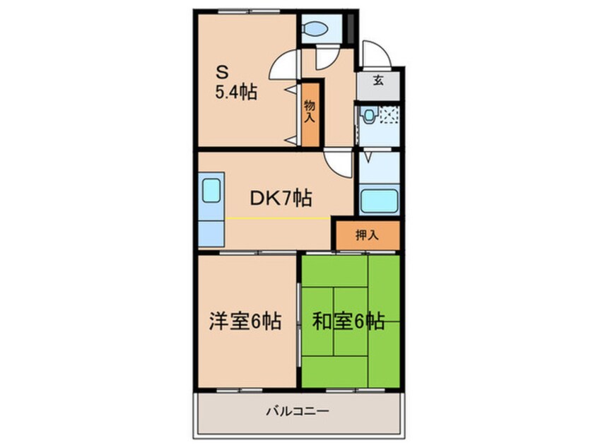間取図 サンガーデン