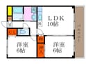 カサベルデの間取図