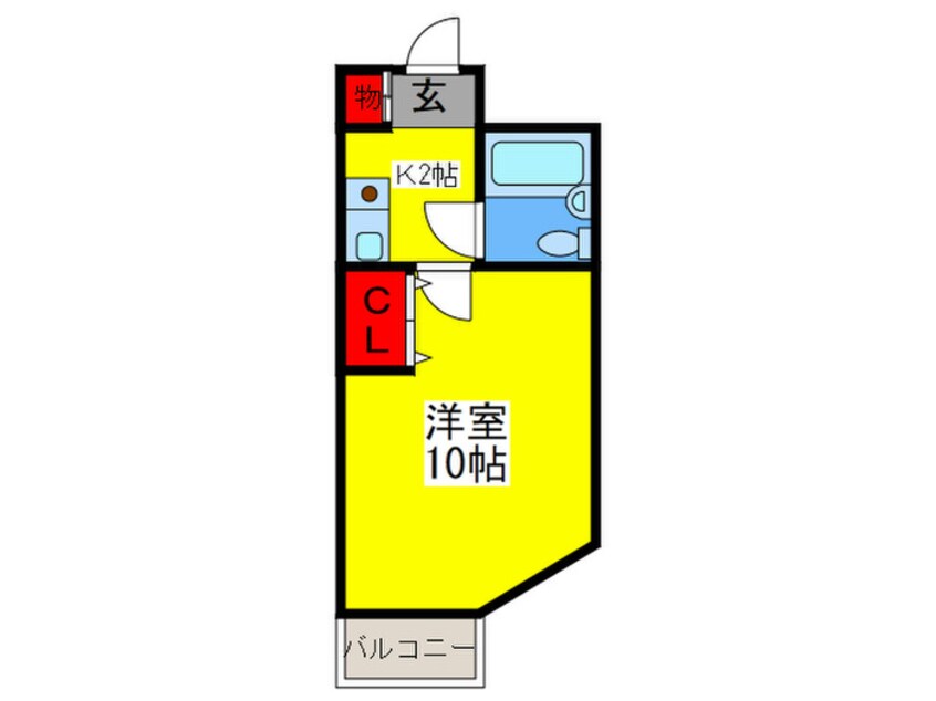 間取図 リーダースパーク２１