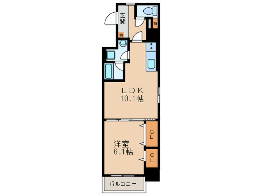 間取図 ビスタユーア