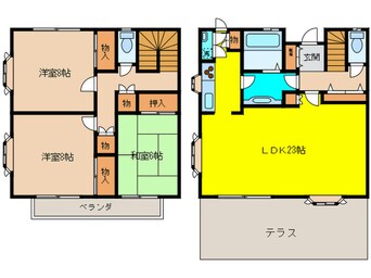 間取図 吹田松井テラス