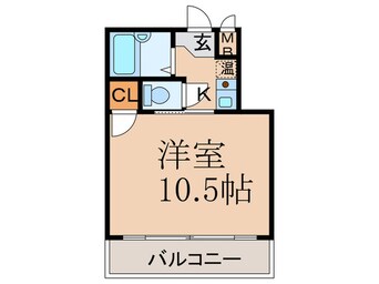 間取図 バリーズ吹田