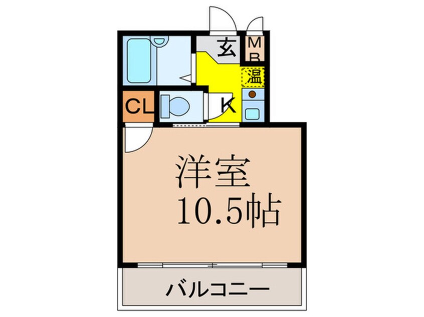 間取図 バリーズ吹田