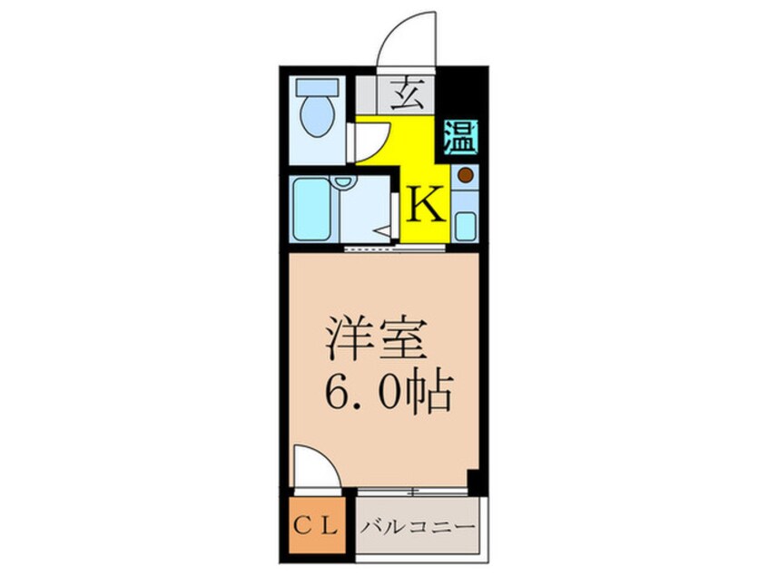 間取図 バリーズ吹田