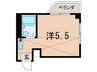 グロ－リア上ヶ原 1Rの間取り
