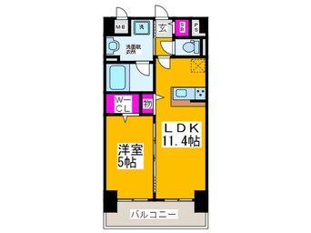 間取図 グランパシフィック花園Luxe