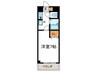 ＣＯＭＯＤＯ清水 1Kの間取り