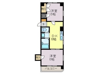 間取図 ヴェルディ西明石