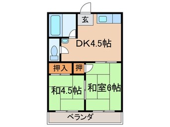 間取図 里尻スカイハイツ