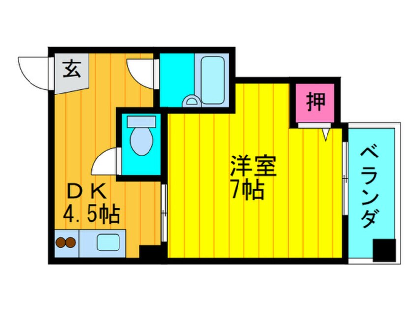 間取図 モリビル寺内町