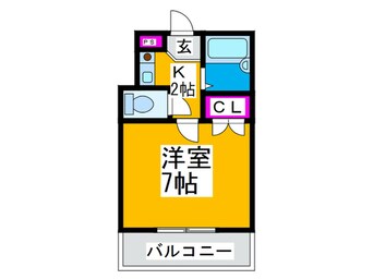 間取図 マンション　フレグランス