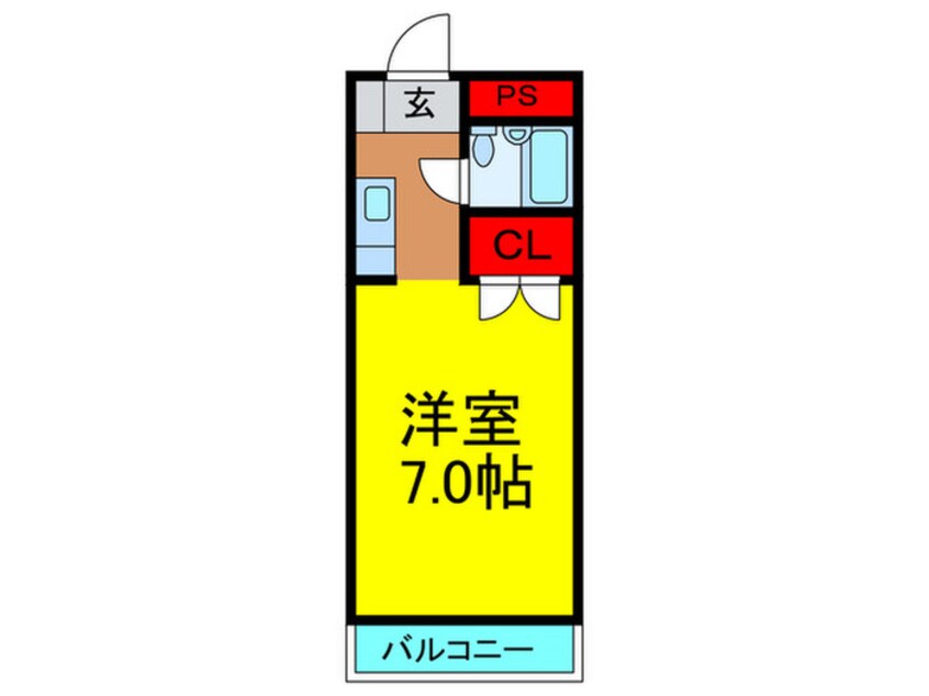 間取図 サンハイツ光善寺