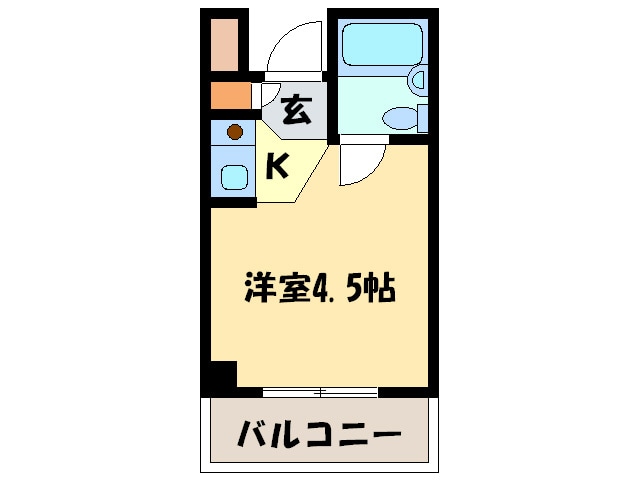 間取り図 シャルマンフジ大体大