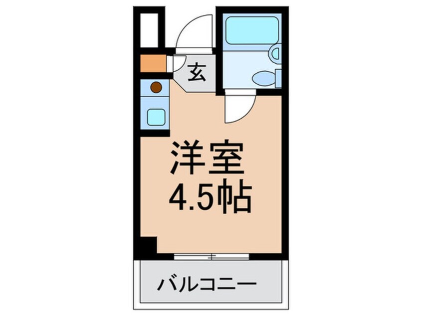 間取図 シャルマンフジ大体大