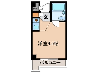 間取図 シャルマンフジ大体大