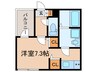 山法師 1Rの間取り