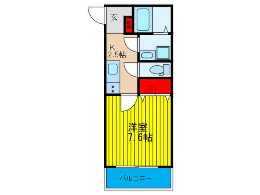 間取図 ＭａｒｋＶｉｌｌａ守口駅前