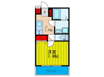 間取図 ＭａｒｋＶｉｌｌａ守口駅前