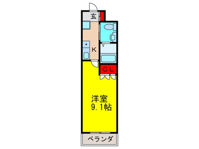 間取り図 ヴィラフェザントⅡ