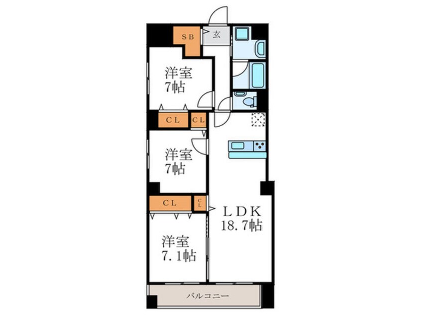 間取図 QUALIOR京都東山