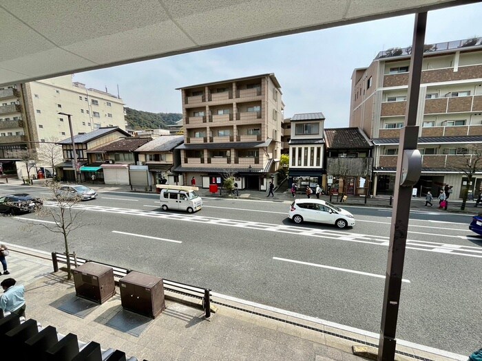 室内からの展望 QUALIOR京都東山