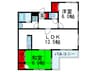 ルシェ－ル 2LDKの間取り