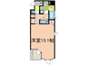 アスティナ御堂筋本町 1Kの間取り