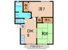 ハイツウィンディア 2DKの間取り