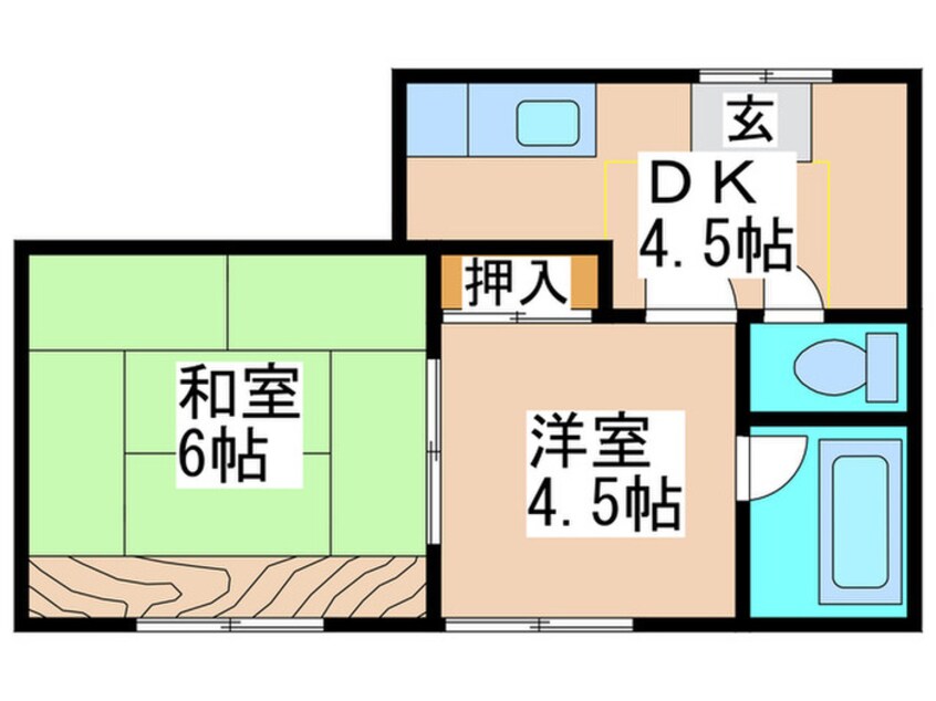 間取図 みずほ住宅